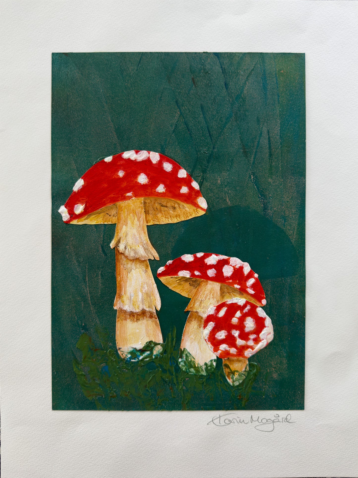 Collage Fluesopp / Red Mushroom nr. 0616