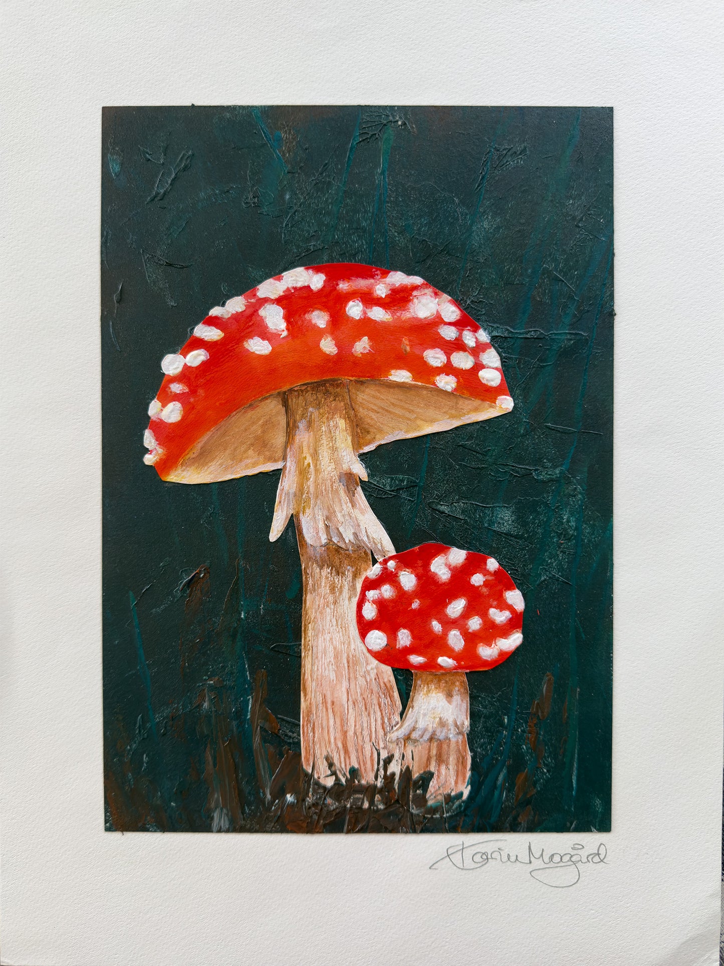 Collage Fluesopp / Red Mushroom nr. 0622