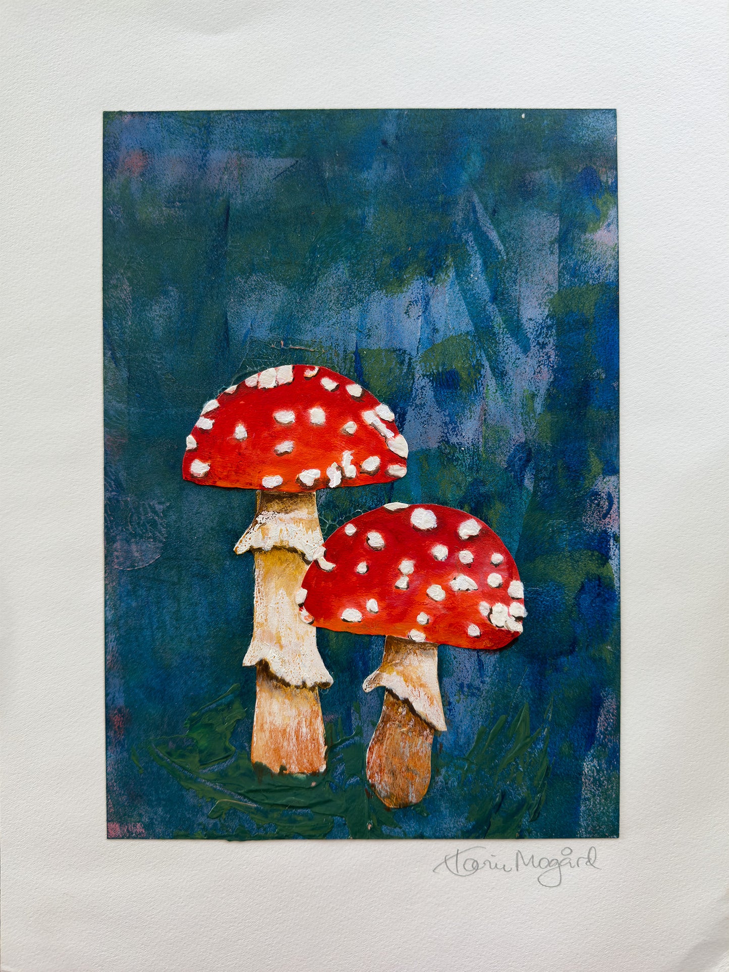 Collage Fluesopp / Red Mushroom nr. 0625