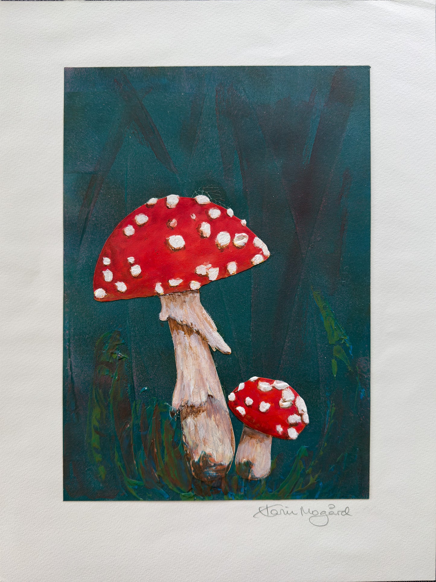Collage Fluesopp / Red Mushroom nr. 0627