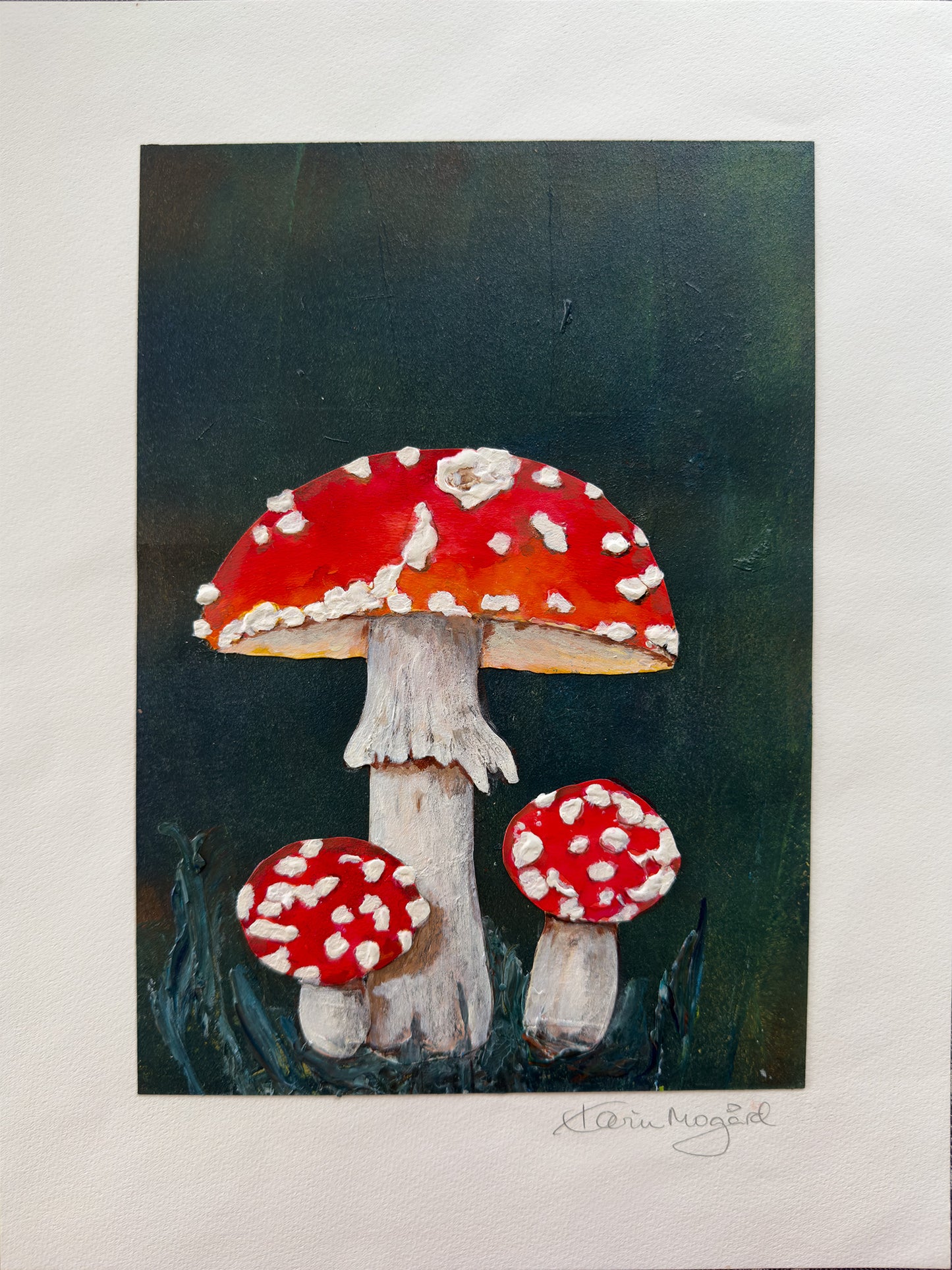 Collage Fluesopp / Red Mushroom nr. 0631
