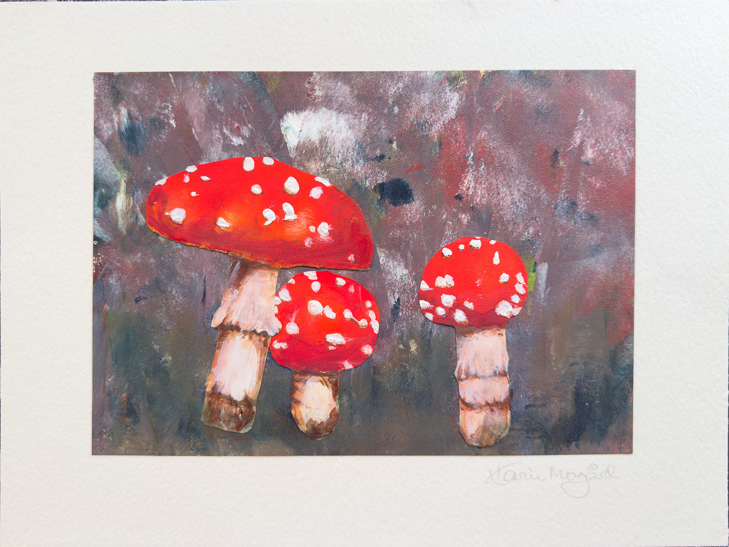 Collage Fluesopp / Red Mushroom nr. 0647