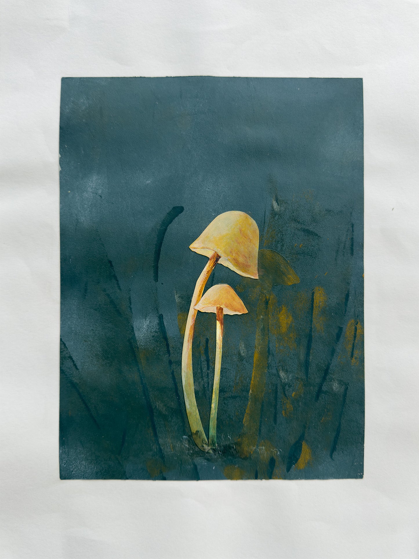 Collage honningsopp / Woodland Honey Mushrooms nr. 0912