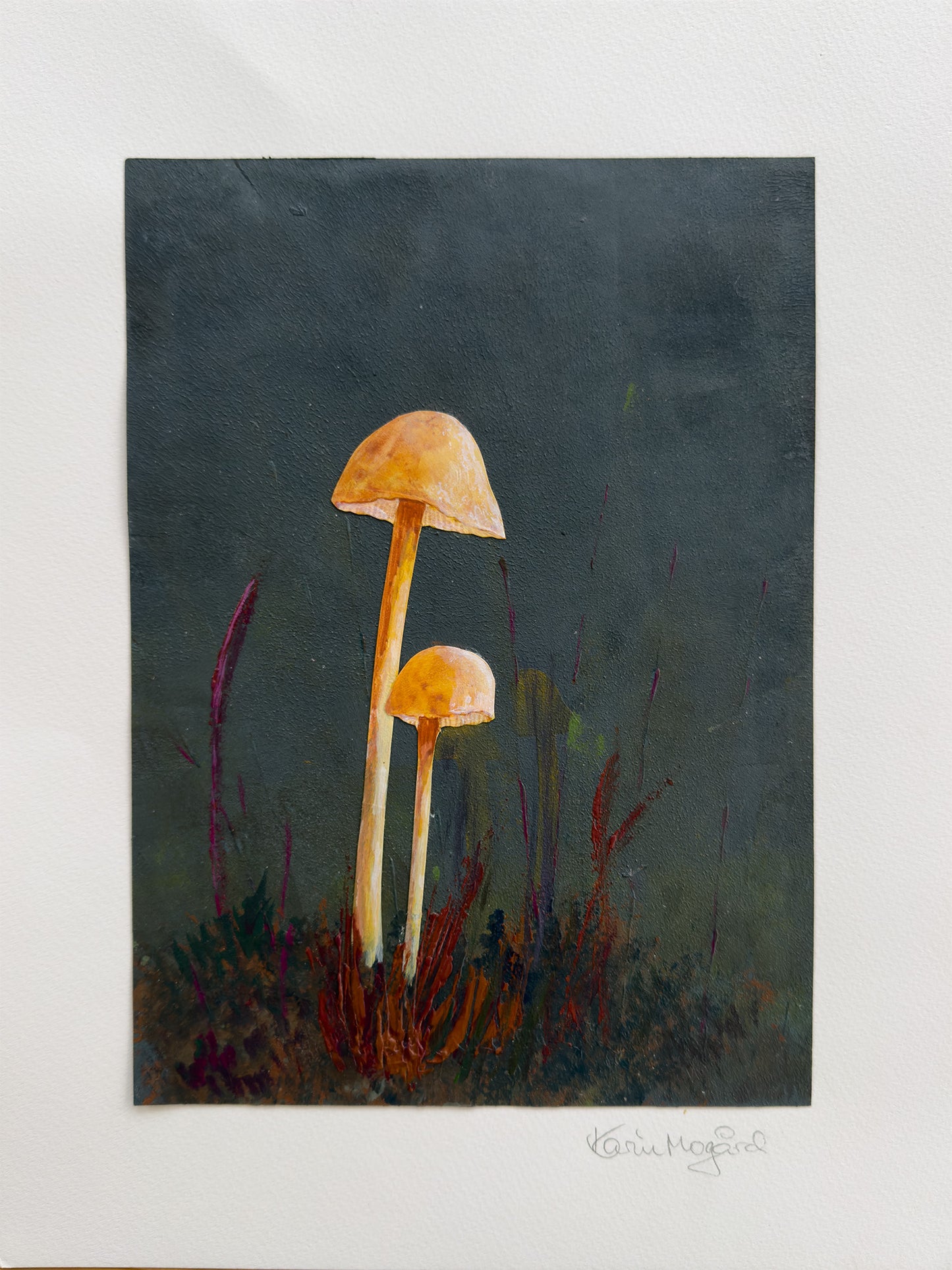 Collage honningsopp / Woodland Honey Mushrooms nr. 0913