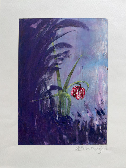 Collage Rutelilje / Checkered Lily nr. 0593