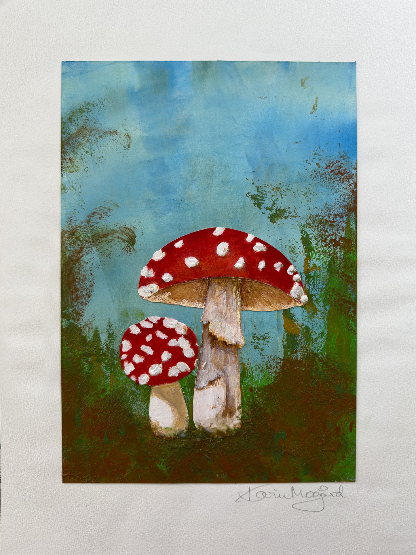 Collage Fluesopp / Red Mushroom nr. 0617