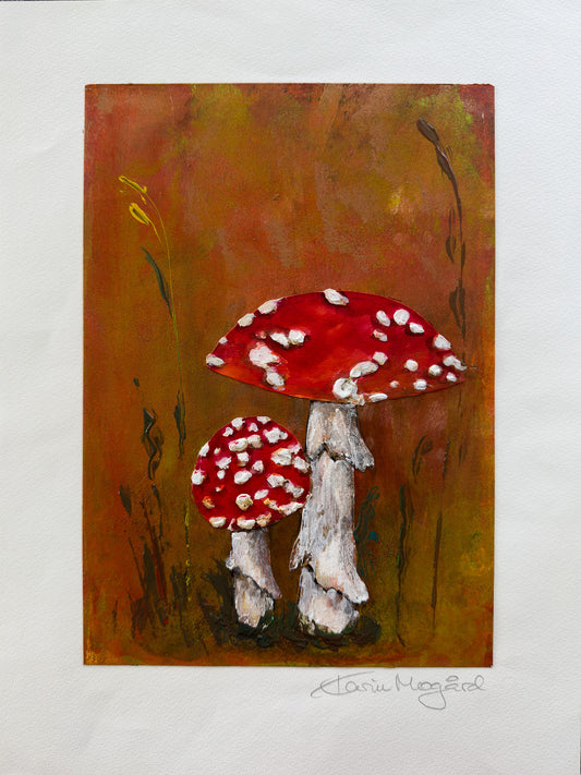 Collage Fluesopp / Red Mushroom nr. 0623