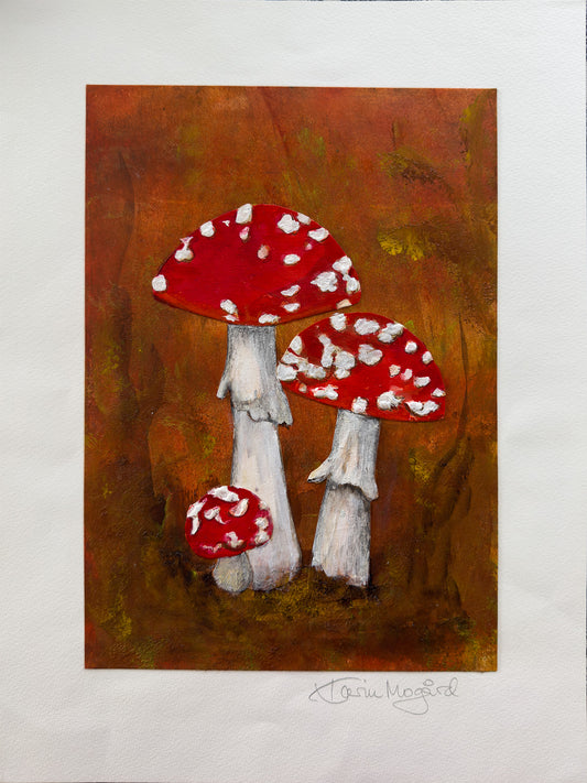Collage Fluesopp / Red Mushroom nr. 0630