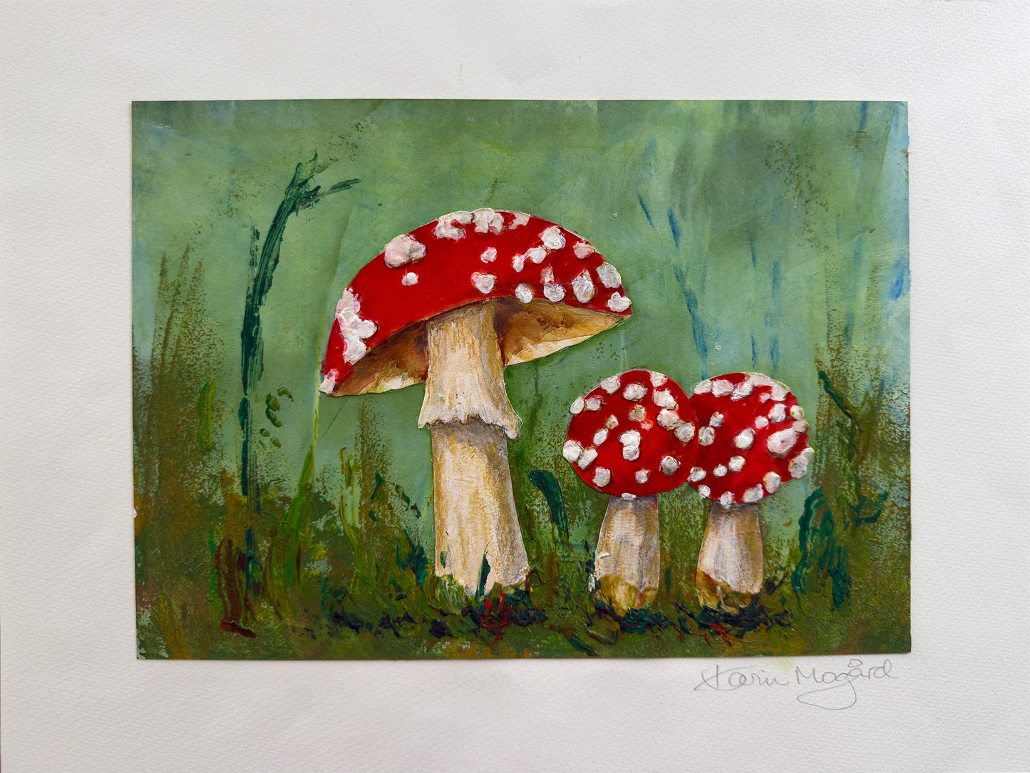 Collage Fluesopp / Red Mushroom nr. 0639