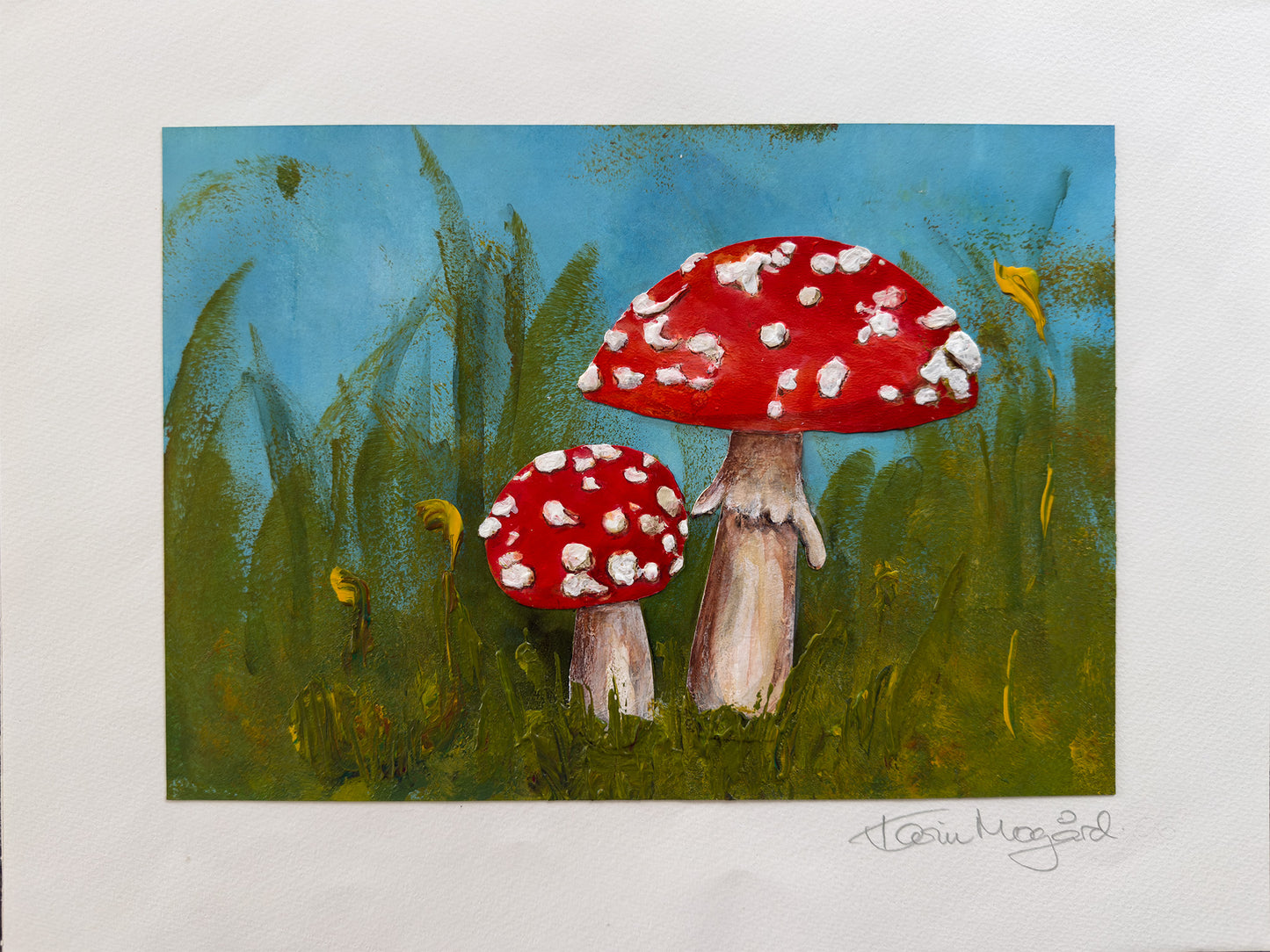 Collage Fluesopp / Red Mushroom nr. 0640