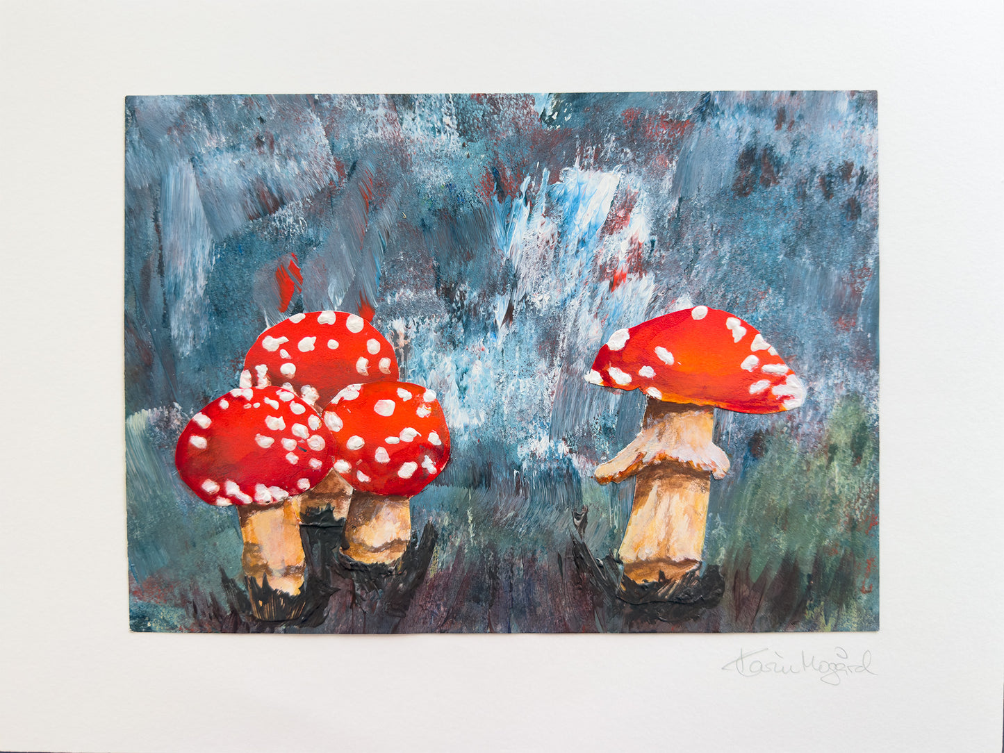 Collage Fluesopp / Red Mushroom nr. 0646